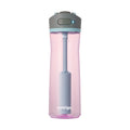 Contigo Wells Plastic Filter Water Bottle with AUTOSPOUT® Straw Lid | 24 Oz. | Strawberry Cream | Cup Holder