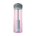 Contigo Wells Plastic Filter Water Bottle with AUTOSPOUT® Straw Lid | 24 Oz. | Strawberry Cream | Cup Holder