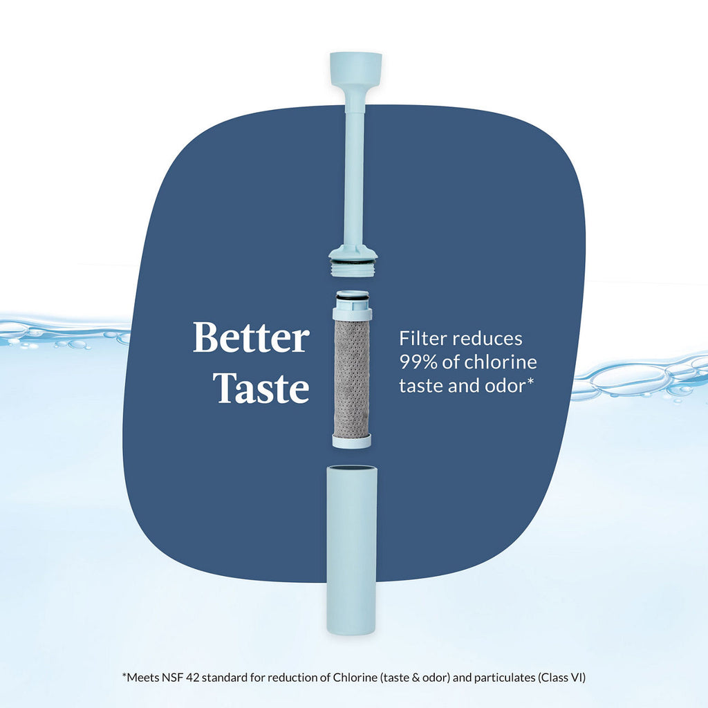 Contigo® Wells Plastic Filter Water Bottle with AUTOSPOUT® Straw Lid | 24 Oz. | Dark Ice | Cup Holder