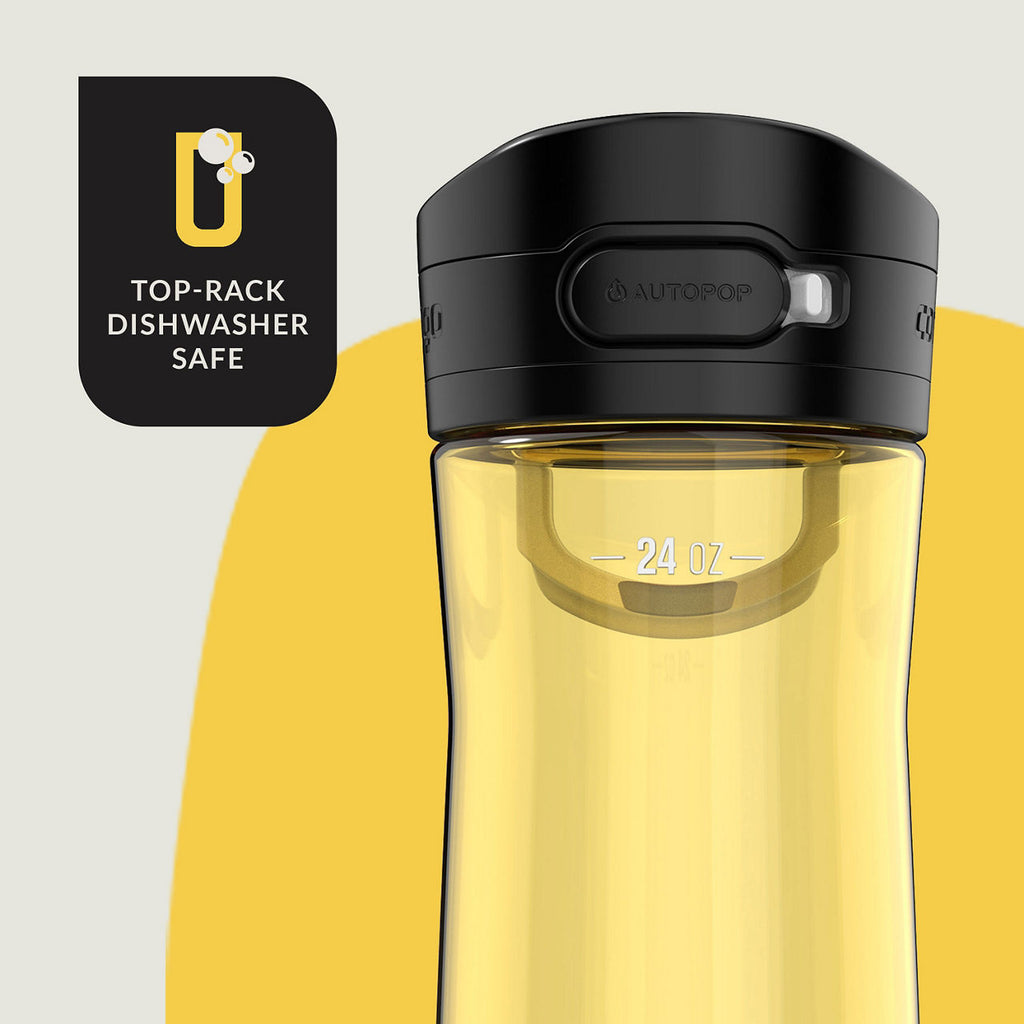 Contigo® Jackson 2.0 Leak-Proof Water Bottle | 24 Oz. | 2-Pack | Jade Vine & Pineapple