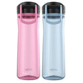 Contigo® Jackson 2.0 Tritan Water Bottle with AUTOPOP® Lid | 24 oz | 2-Pack | Glacier & Azalea