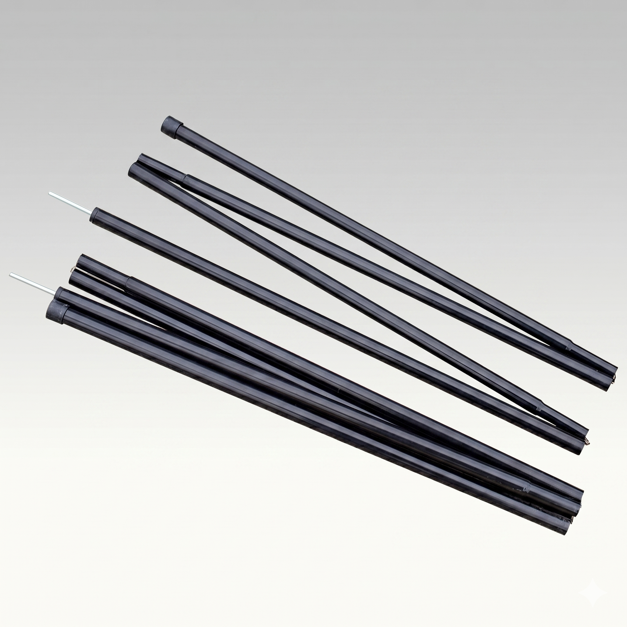 Camping Tent Awning Poles – 200cm 2-Pack Vestibule Rods