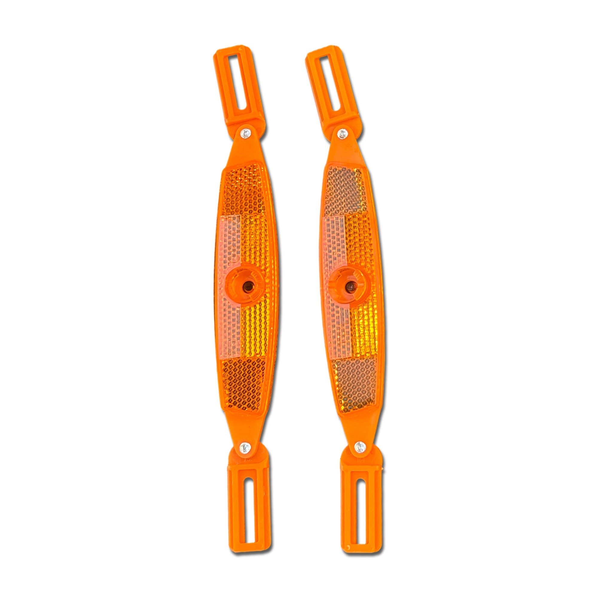 Wheel Spoke Reflectors - Orange