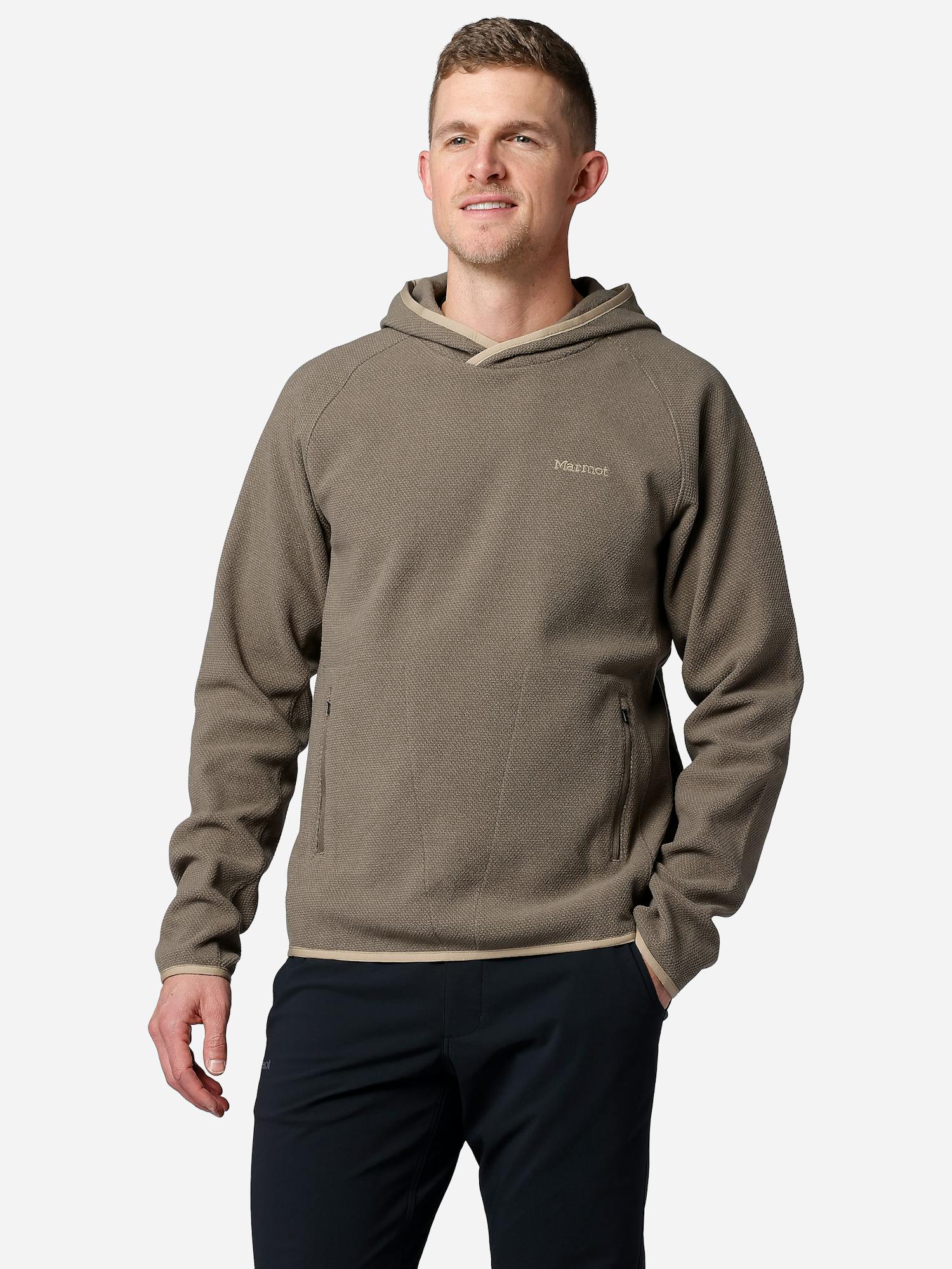 Marmot Men's Ferndale Hoodie Shirt in Claystone