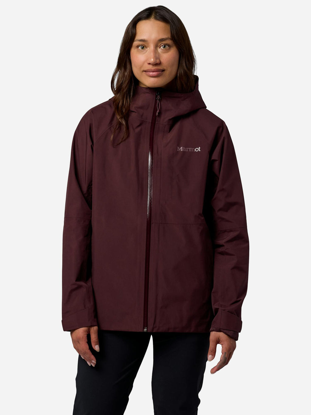 Marmot Women's Waypoint GORE-TEX® Rain Jacket in Black Plum