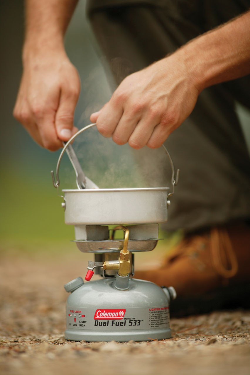 Coleman Guide Series® Compact Dual Fuel™ Stove | Grey