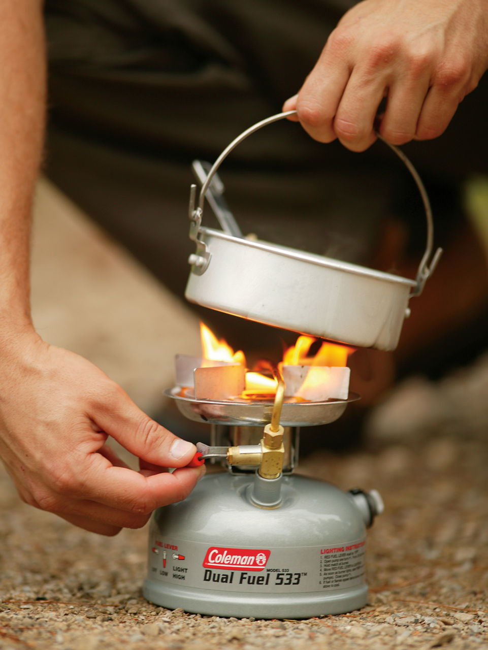 Coleman Guide Series® Compact Dual Fuel™ Stove | Grey