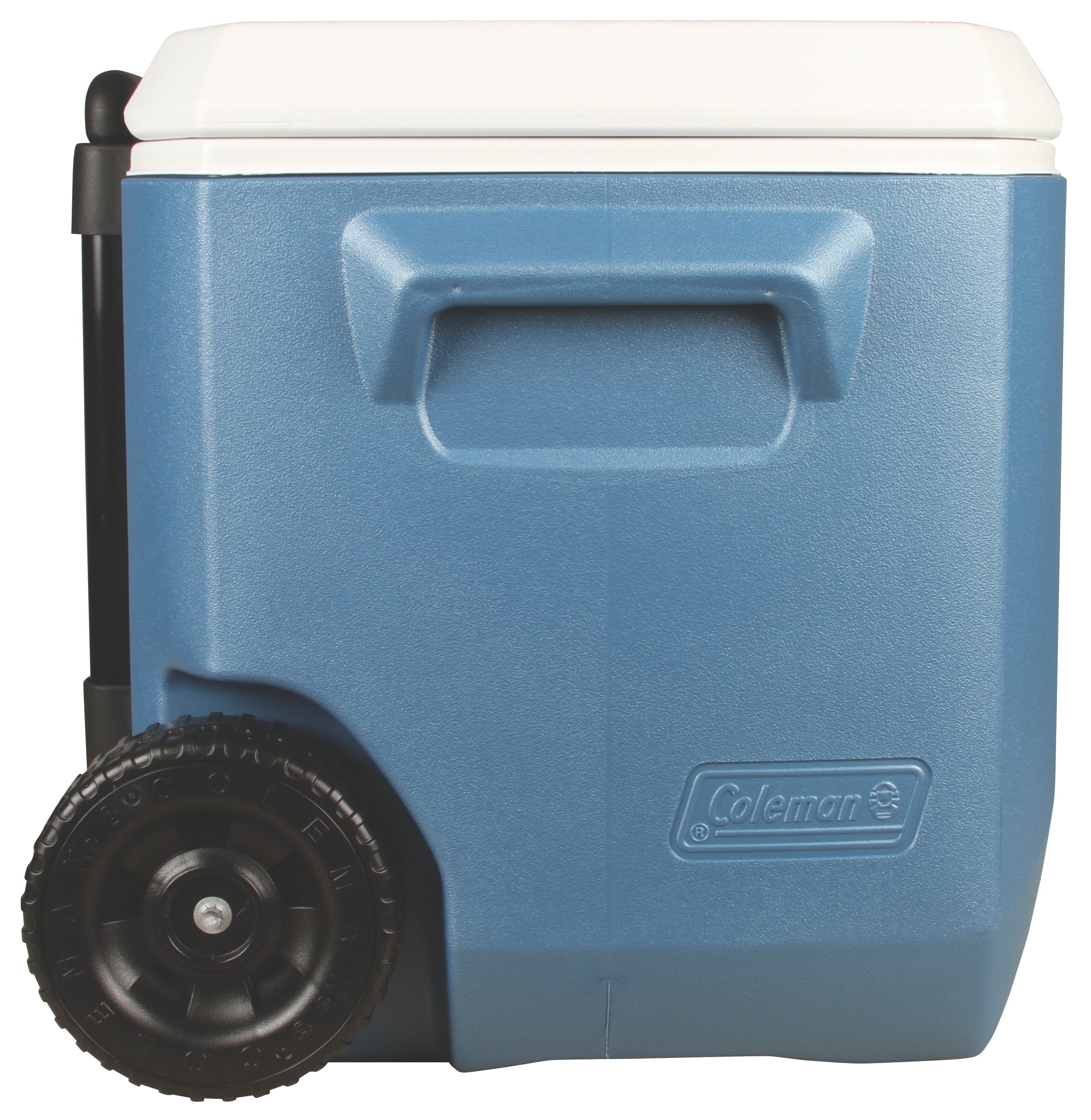 Coleman® 50-Quart Xtreme® 5-Day Hard Cooler with Wheels | Blue | Cup Holder | Supports Up To 250 lbs