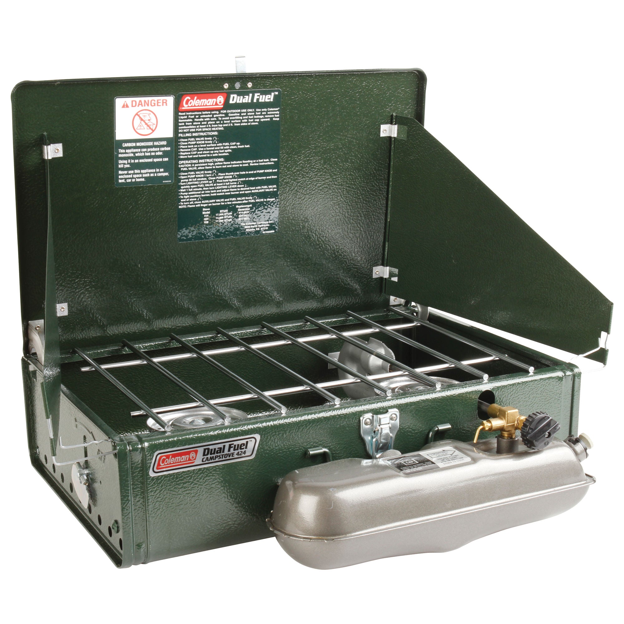 Coleman Guide Series® Dual Fuel™ Stove | Green