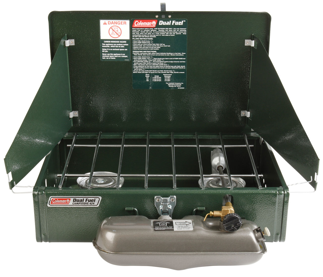 Coleman Guide Series® Dual Fuel™ Stove | Green