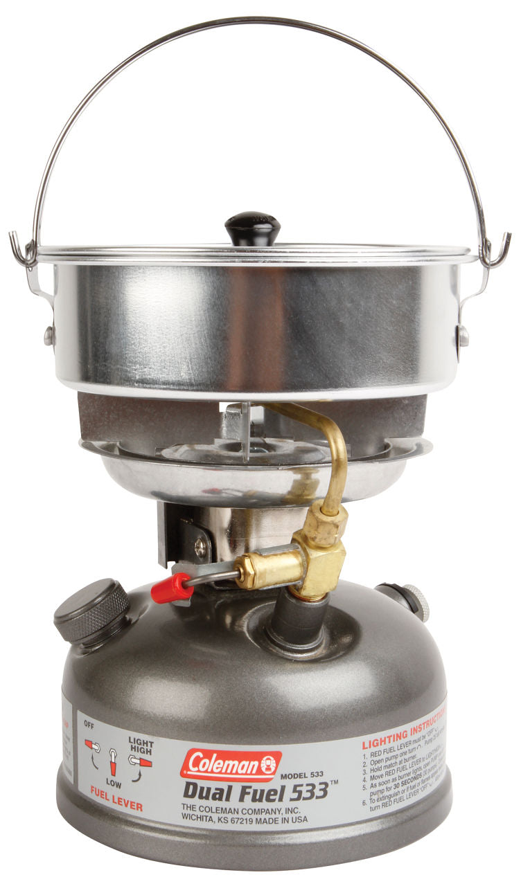 Coleman Guide Series® Compact Dual Fuel™ Stove | Grey