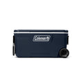 Coleman 316 Series™ 100-Quart Wheeled Cooler | Blue Nights | Cup Holder