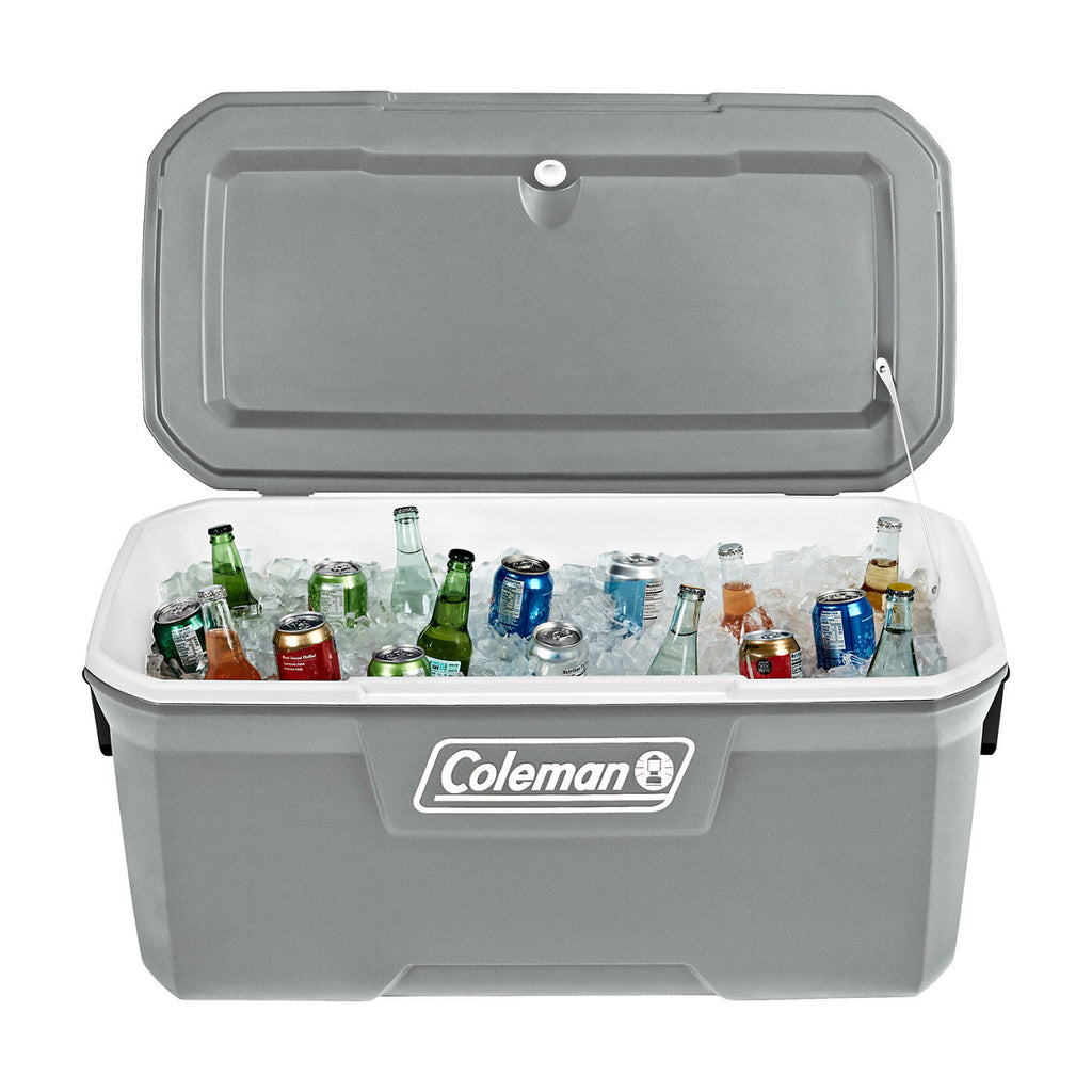 Coleman 316 Series™120-Quart Hard Cooler | Rock | Cup Holder