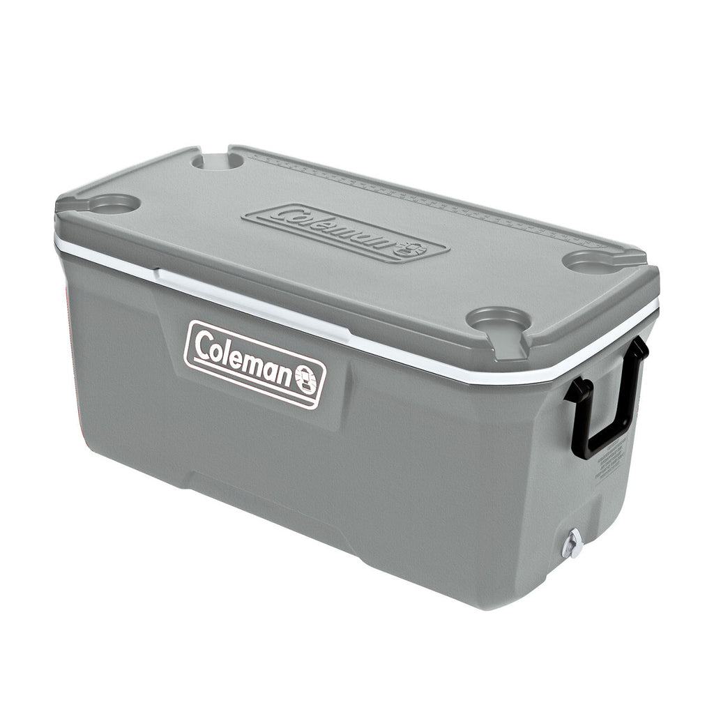 Coleman 316 Series™120-Quart Hard Cooler | Rock | Cup Holder
