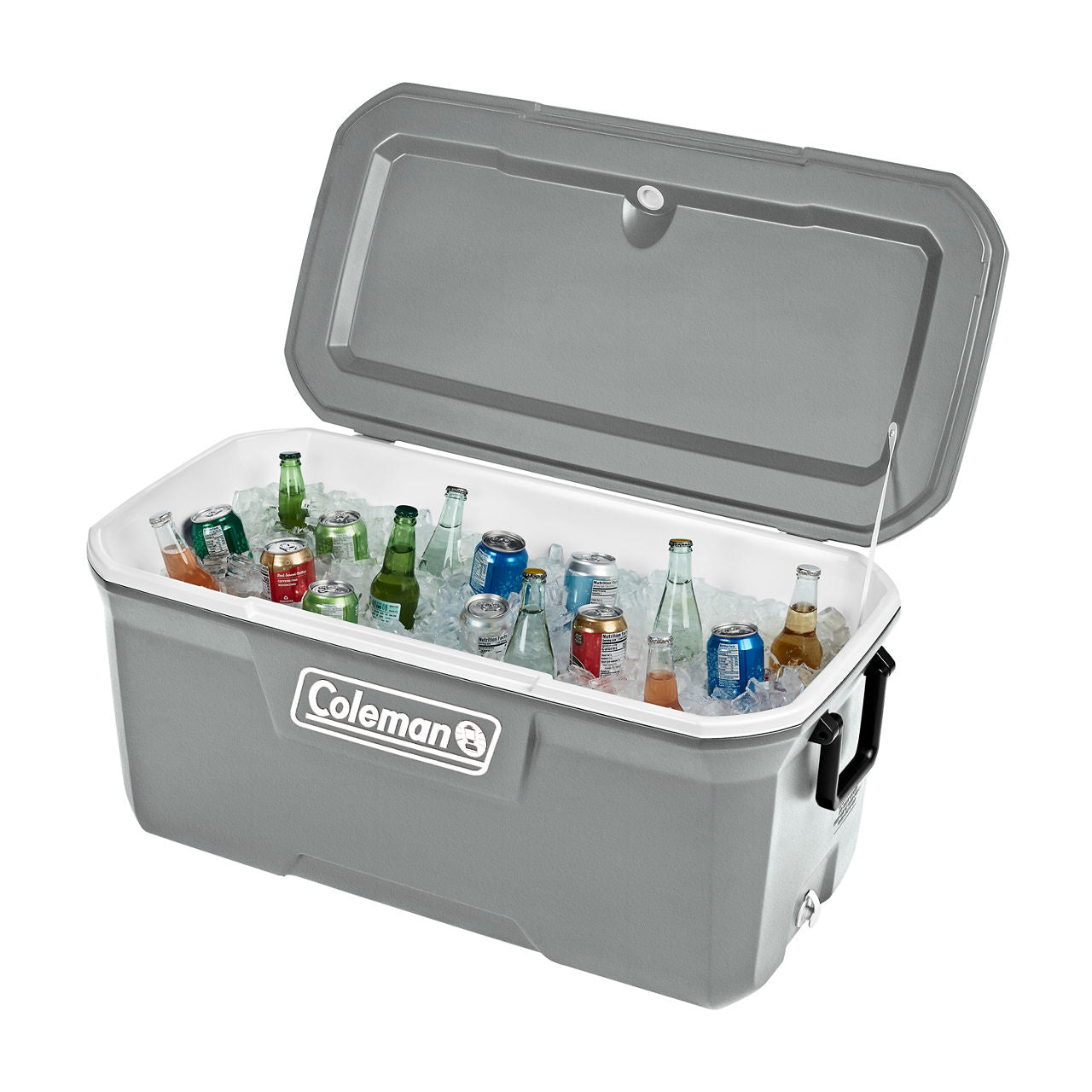 Coleman 316 Series™120-Quart Hard Cooler | Rock | Cup Holder