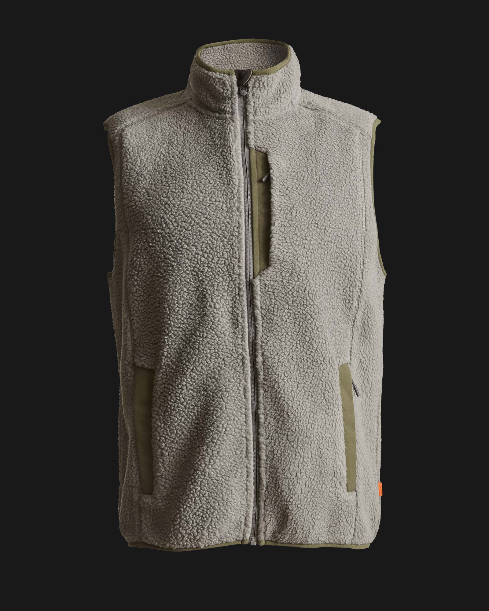 Ravin Sherpa Fleece Vest (Steel Grey) Large