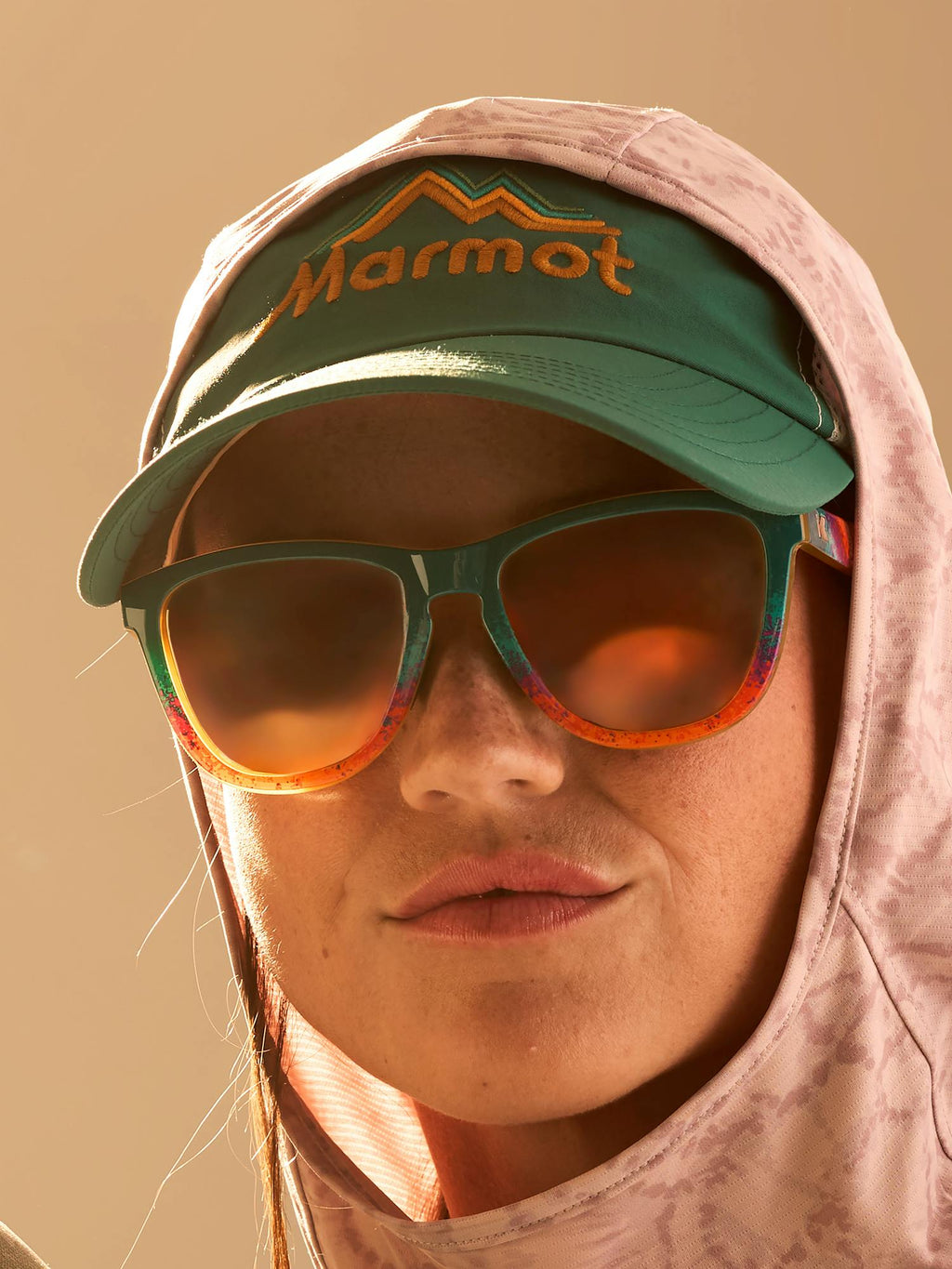 Marmot Alpine Soft Mesh Performance Trucker (Spring 2026) Hat in Emerald Blue