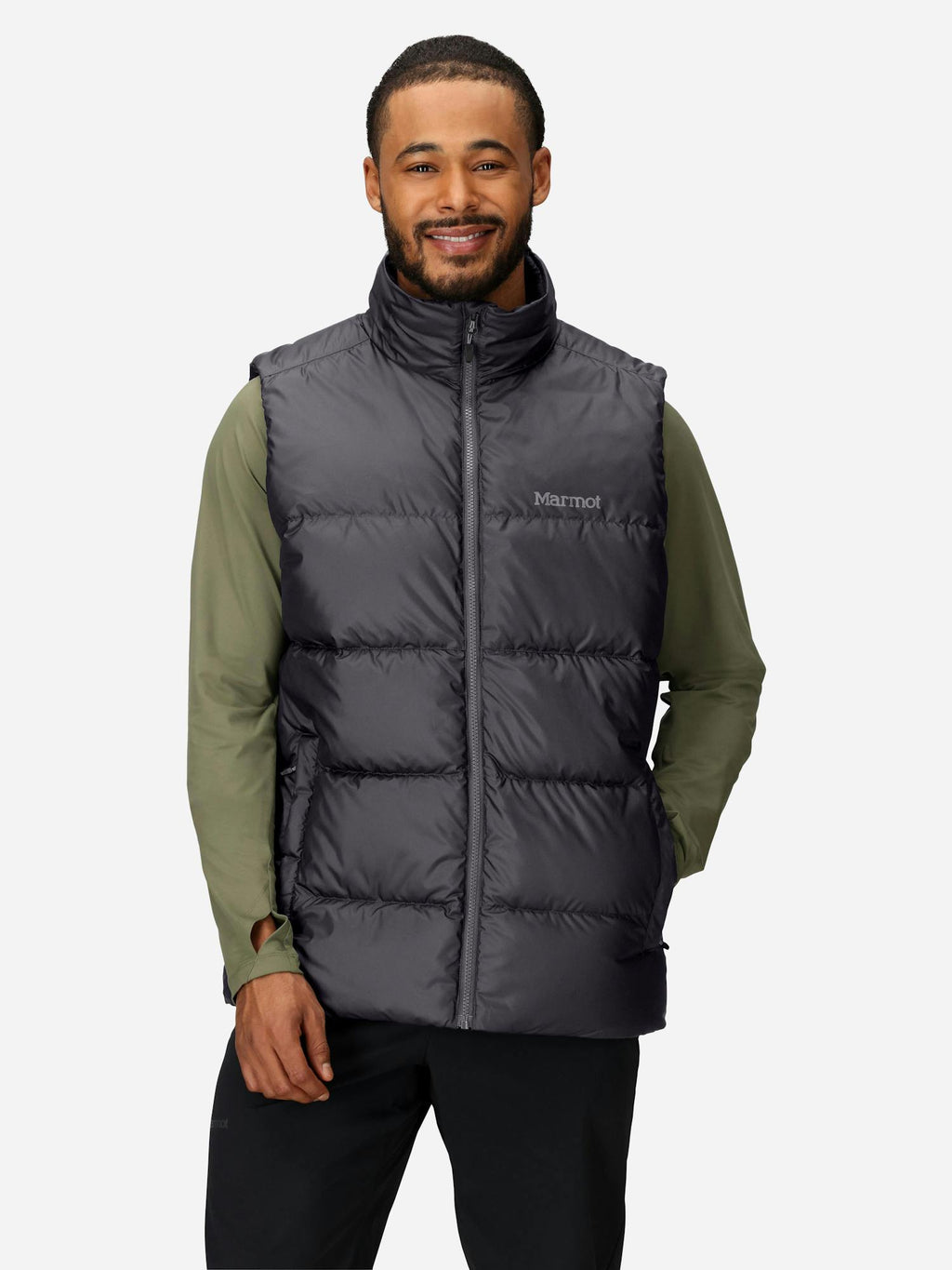 Marmot Men’s Guides Down 2.0 Vest in Dark Steel