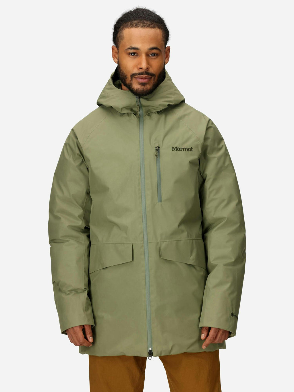 Marmot Men's GORE-TEX® Oslo Down Jacket (Fall 2025) in Olive Grove