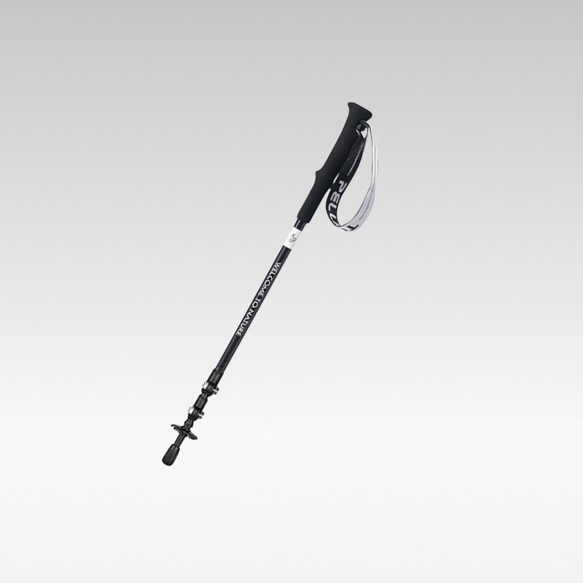 7.4oz 3K Carbon Fiber Trekking Pole, 45–53in Adjustable for Hiking