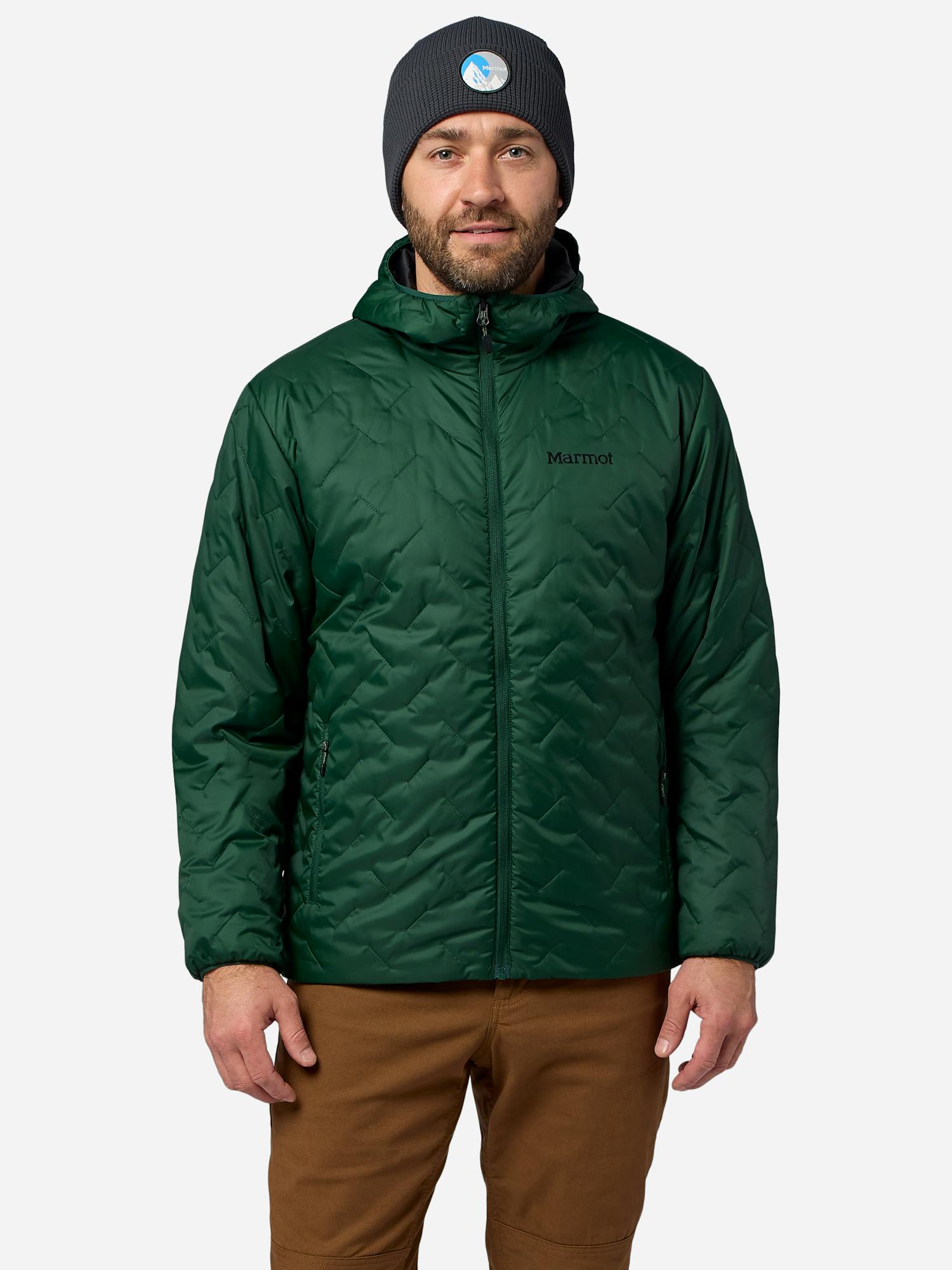 Marmot Men’s MonoQuilt PrimaLoft® Insulated Hoody in Pine Forest