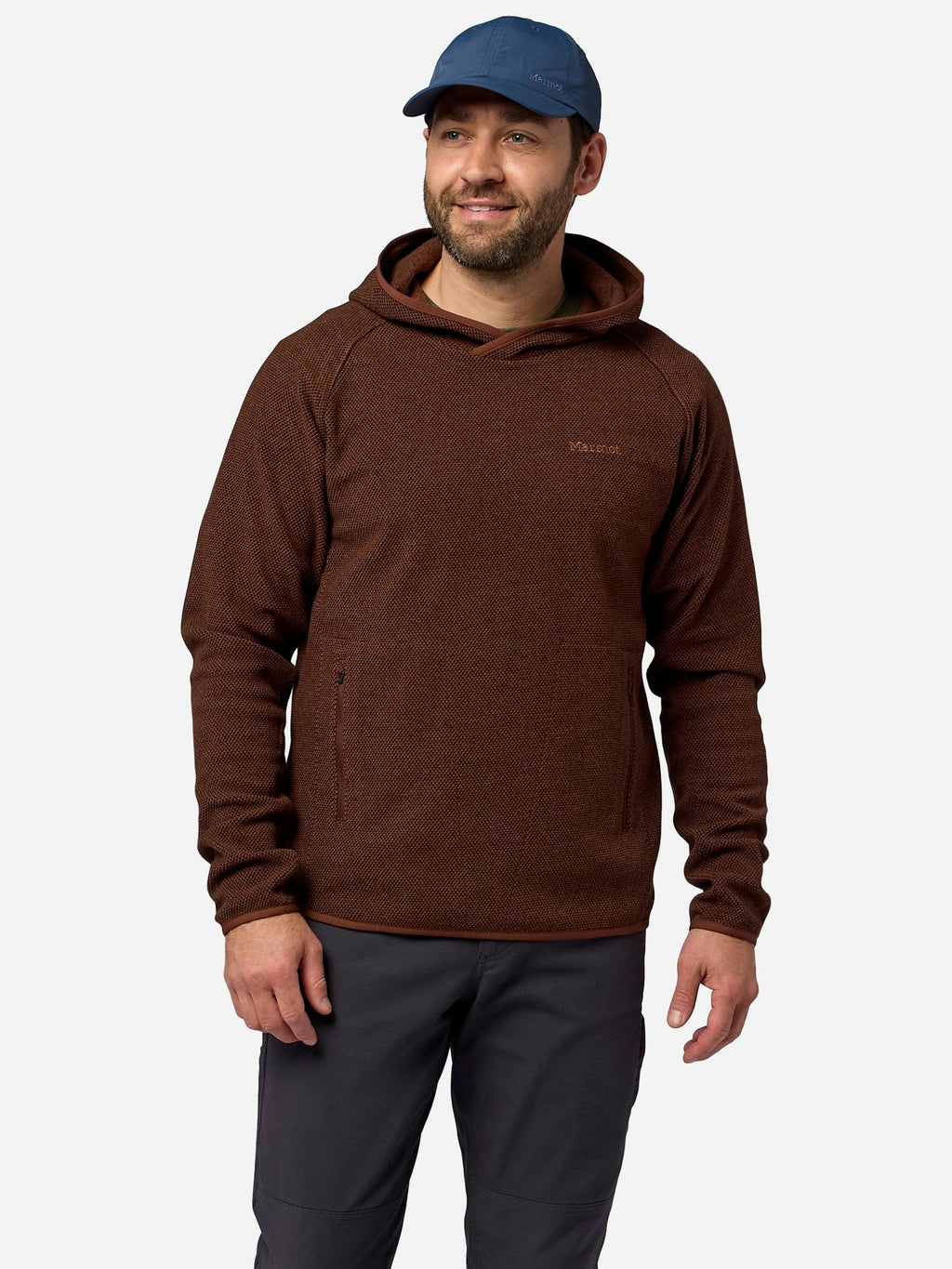 Marmot Men's Ferndale Hoodie Shirt in Umber