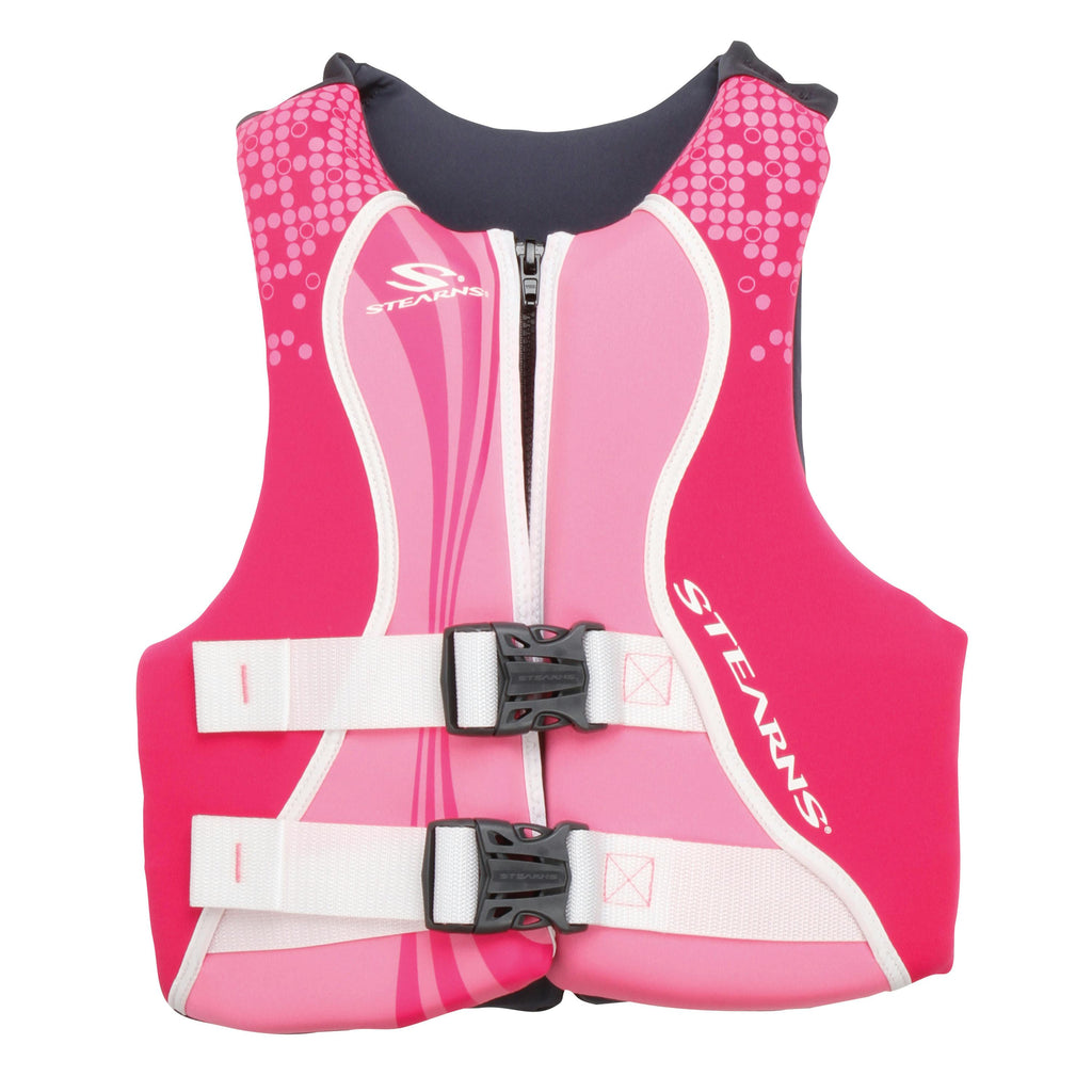 Stearns Kids Hydroprene Life Ves - 50-90lbs | Pink