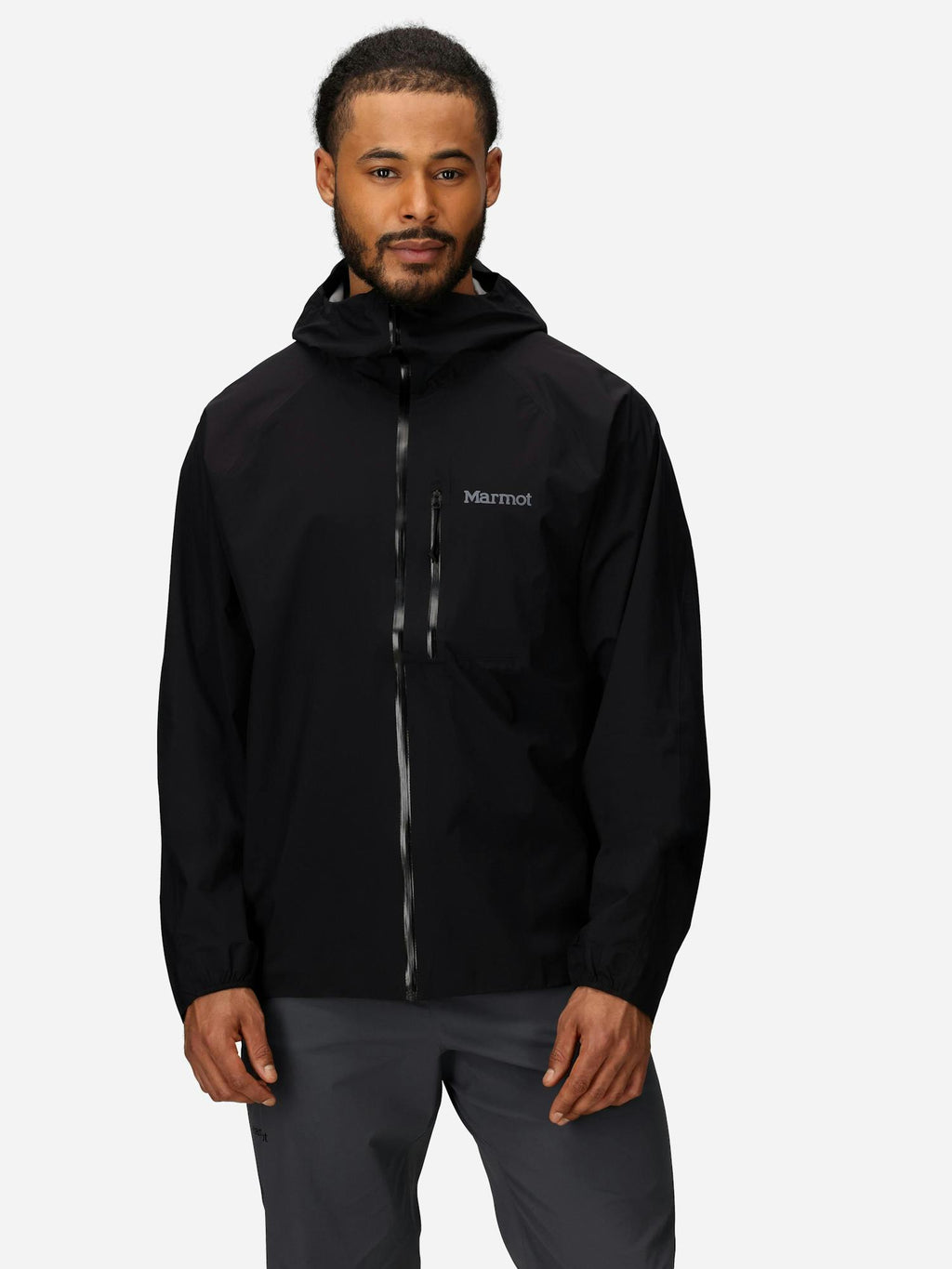 Marmot Men's Superalloy Bio Rain Jacket in Black