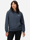 Marmot Women's Peaks Hoodie Shirt in Thunderhead | Cotton