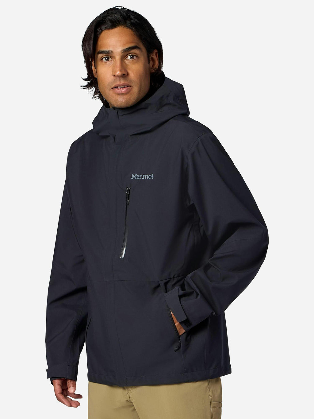Marmot Men's PreCip® Evo Pro Rain Jacket in Black