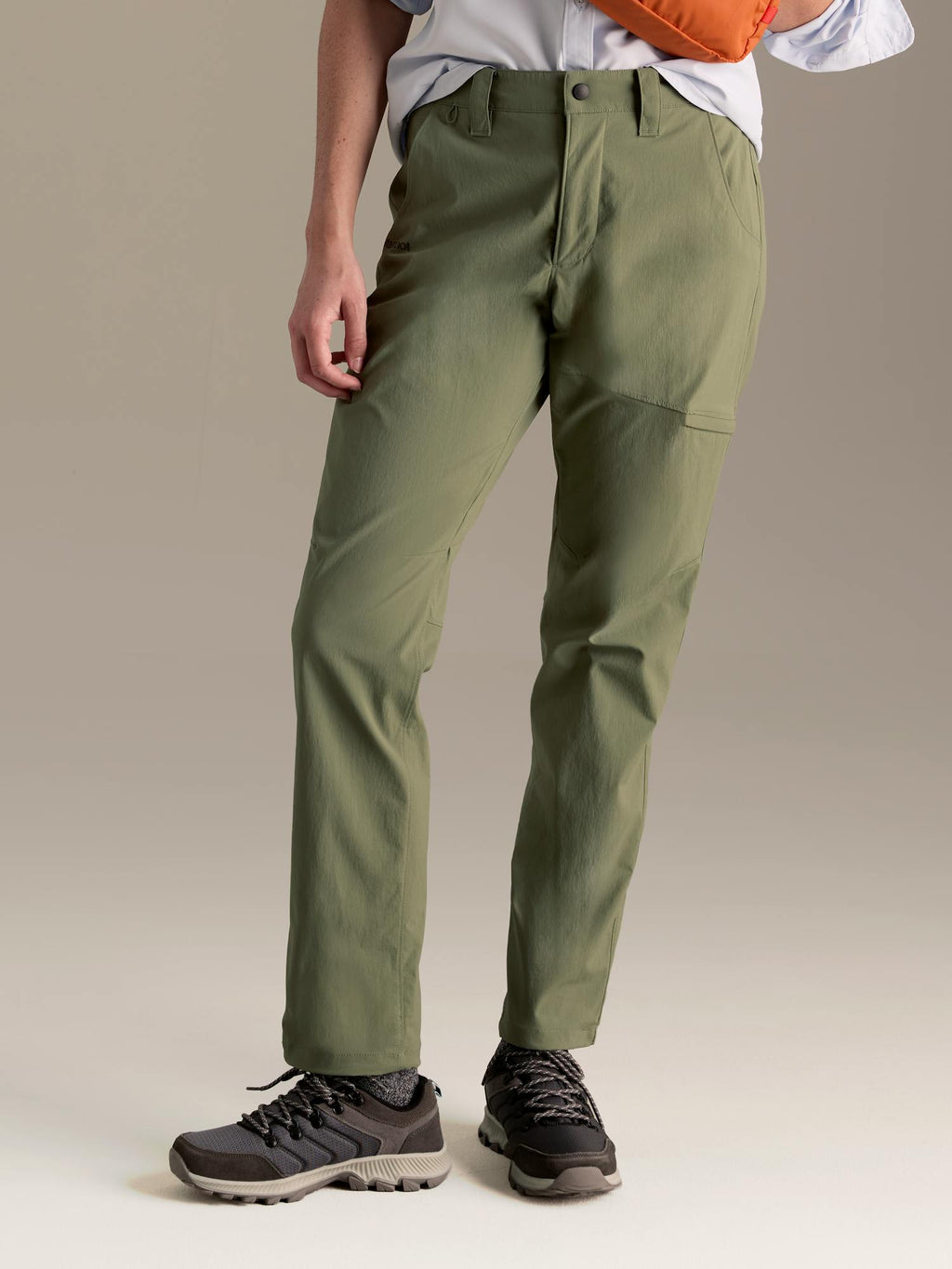 Marmot Women's Trailway UPF 50 Hiking Pants in Olive Grove