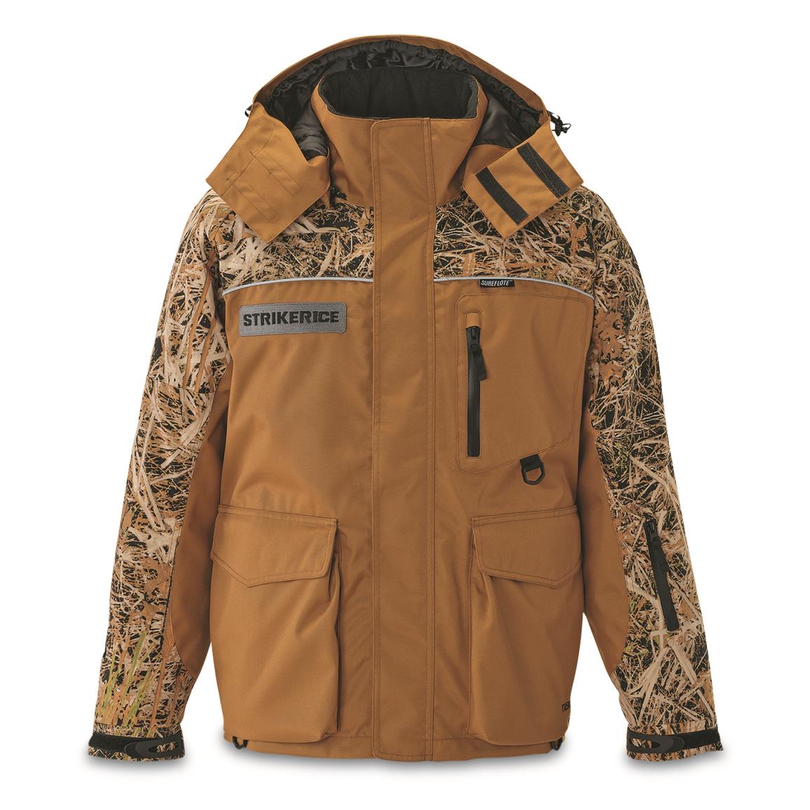 StrikerICE Men's Trekker Insulated Waterproof Jacket with Sureflote