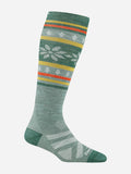 Marmot Darn Tough Women's Alpine Over-the-Calf Lightweight Ski & Snowboard Socks in Darn Tough Seafoam | Merino Wool