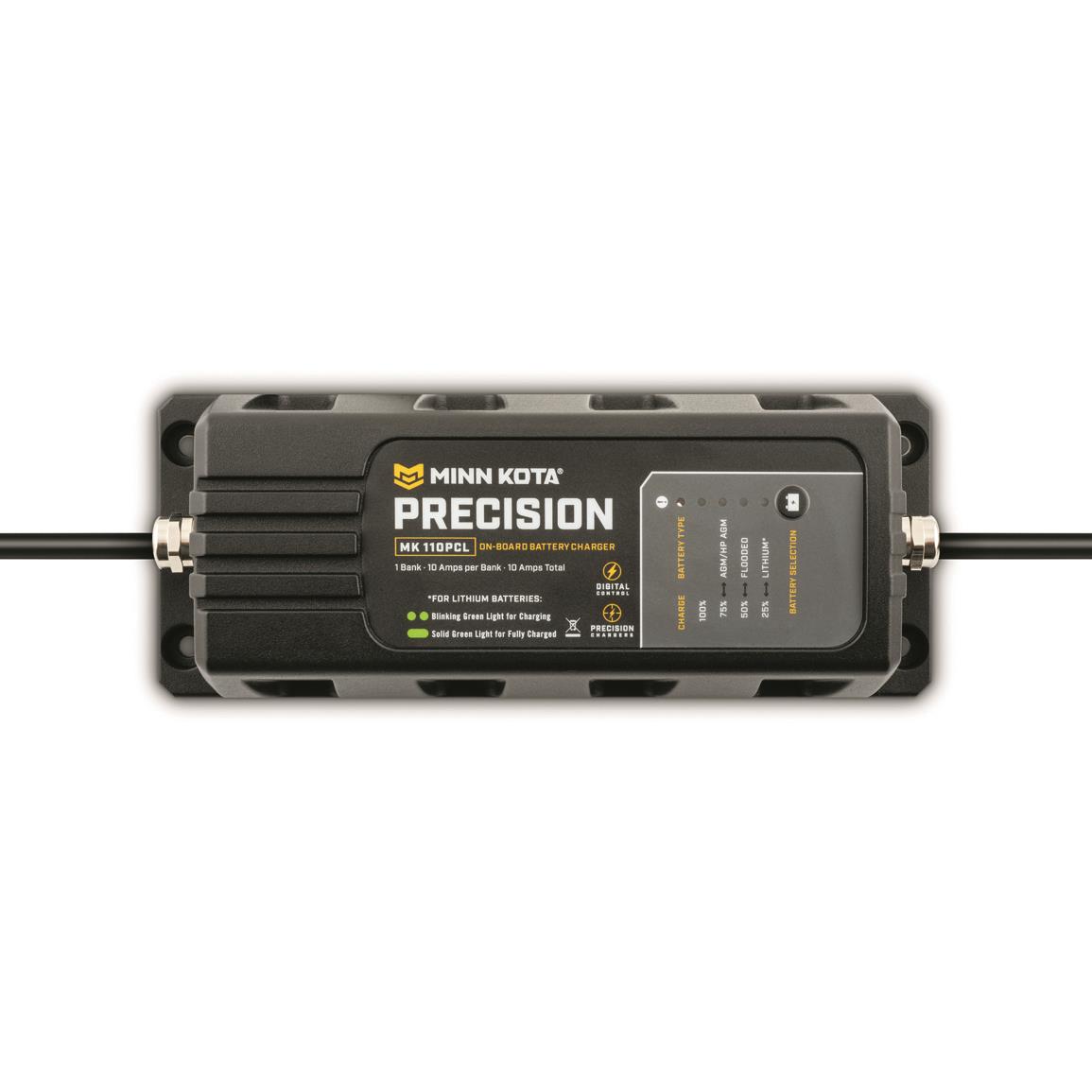 Minn Kota MK-110 1 Bank 10 AMP Precision Onboard Battery Charger