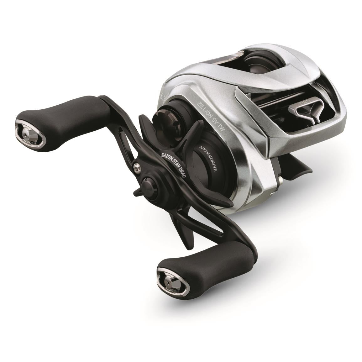 Daiwa Zillion SV TW Low Profile Baitcasting Reel, 7.1:1 Gear Ratio, Right Hand Retrieve