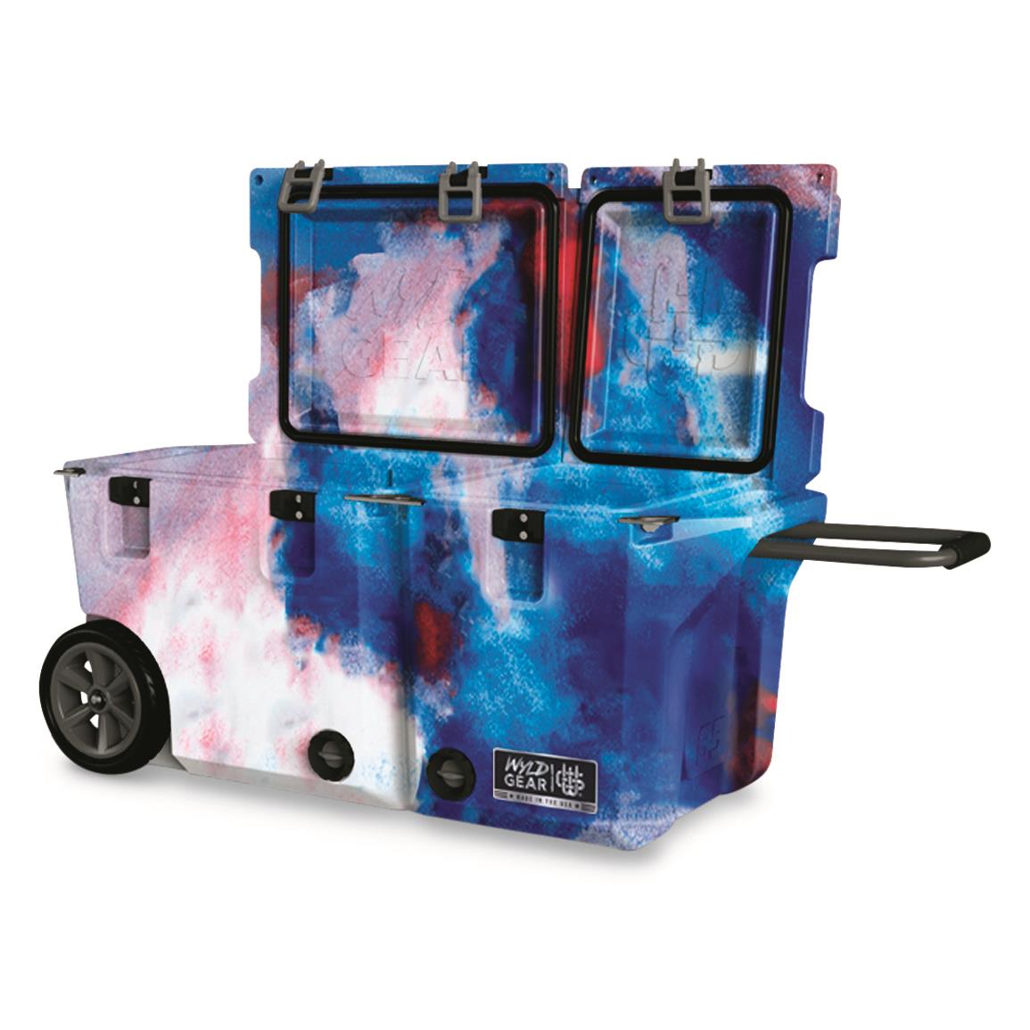 WYLD Gear® Freedom Series 65-Quart Hard Cooler with Dual Chambers