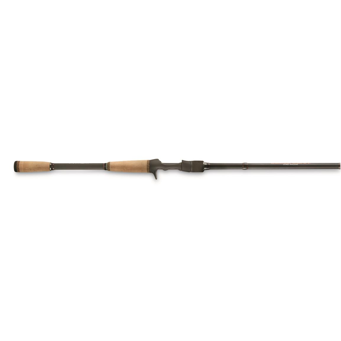 Guide Gear Core Angler Glass Crankbait Casting Rod, 7'1" Length, Medium Power, Moderate Action