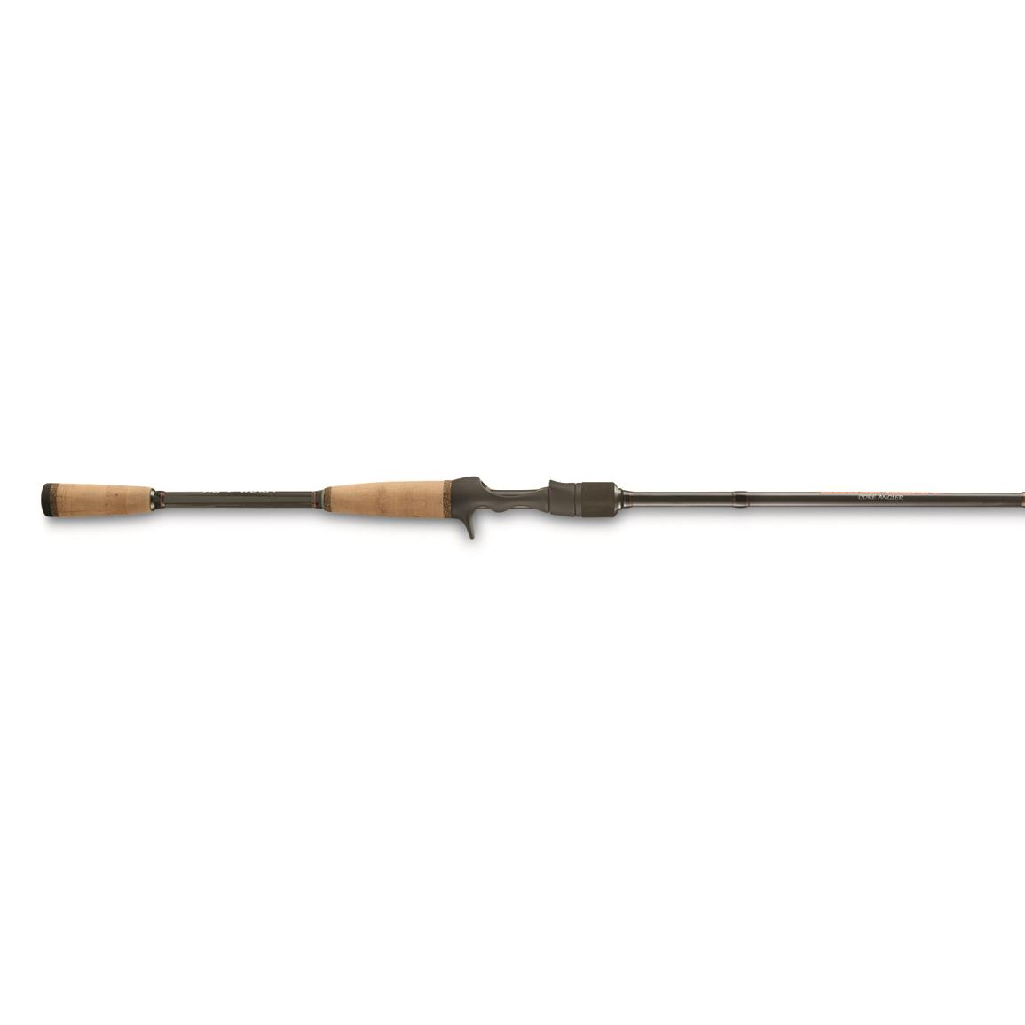 Guide Gear Core Angler Jig and Worm Casting Rod, 7'3" Length, Medium Heavy Power, Extra Fast Action
