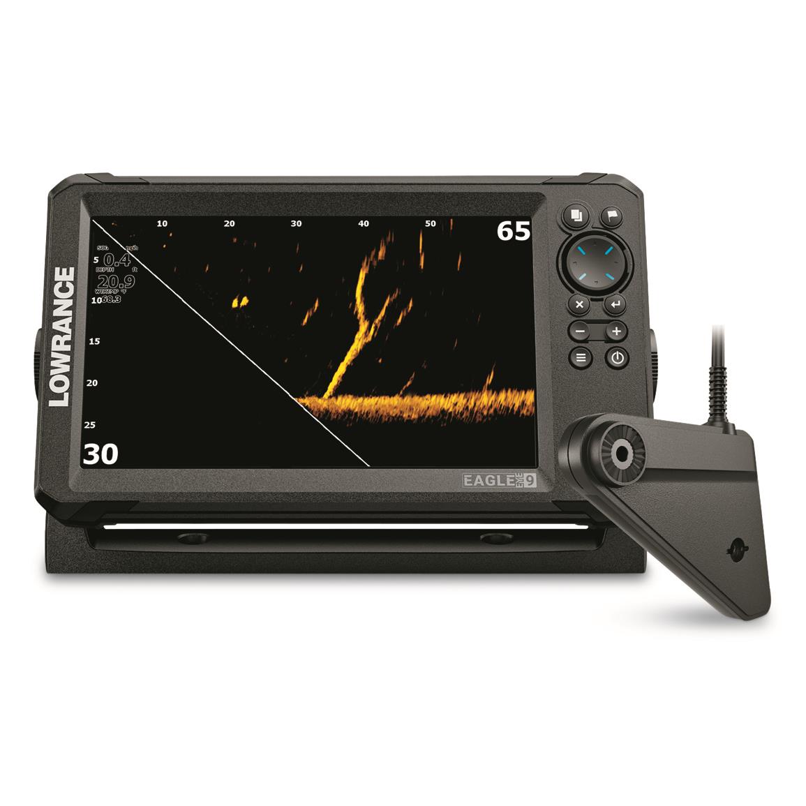 Lowrance Eagle Eye 9" Fishfinder with Live Sonar, C-MAP Discover OnBoard