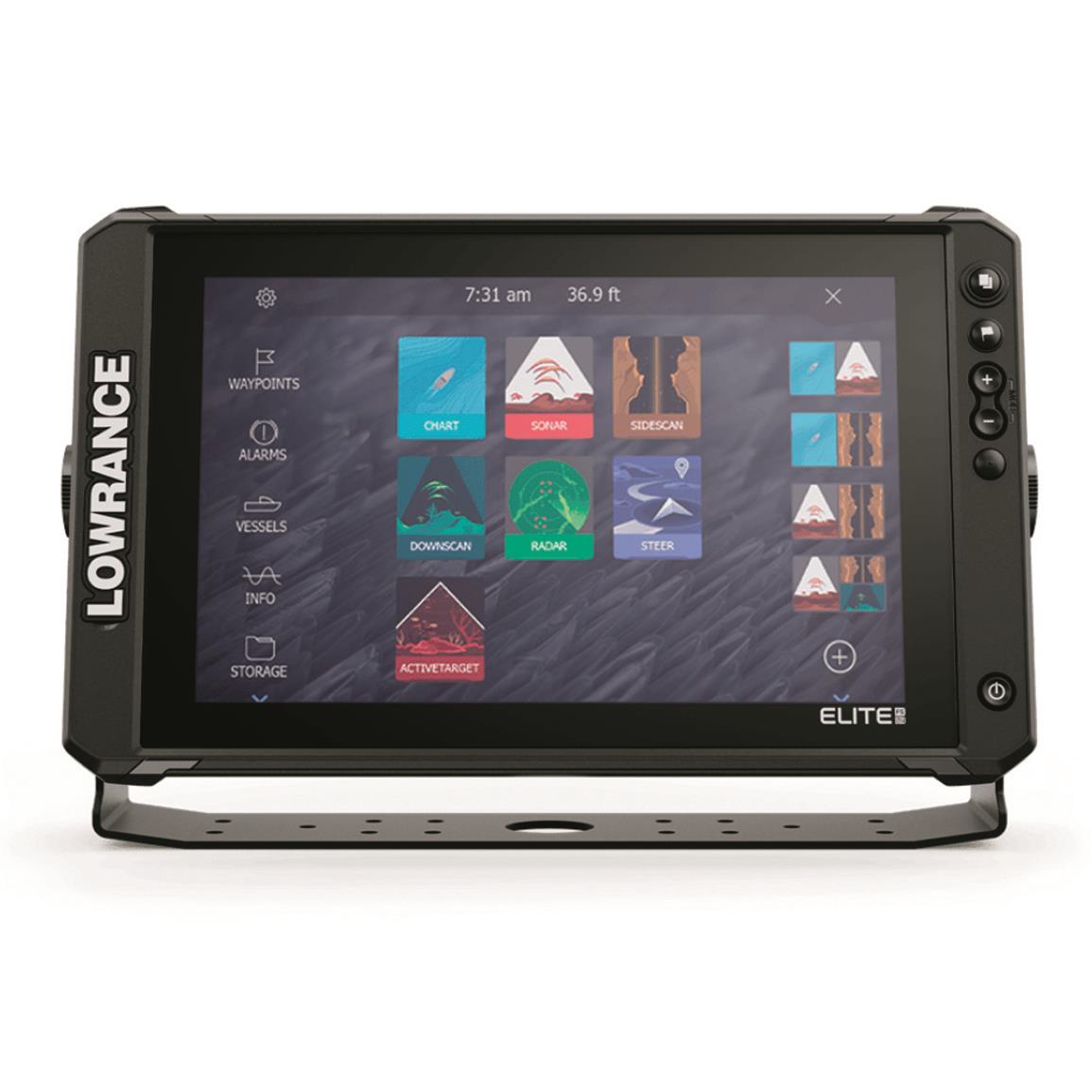 Lowrance Elite FS 12 Fish Finder, No Transducer, C-MAP Discover Onboard