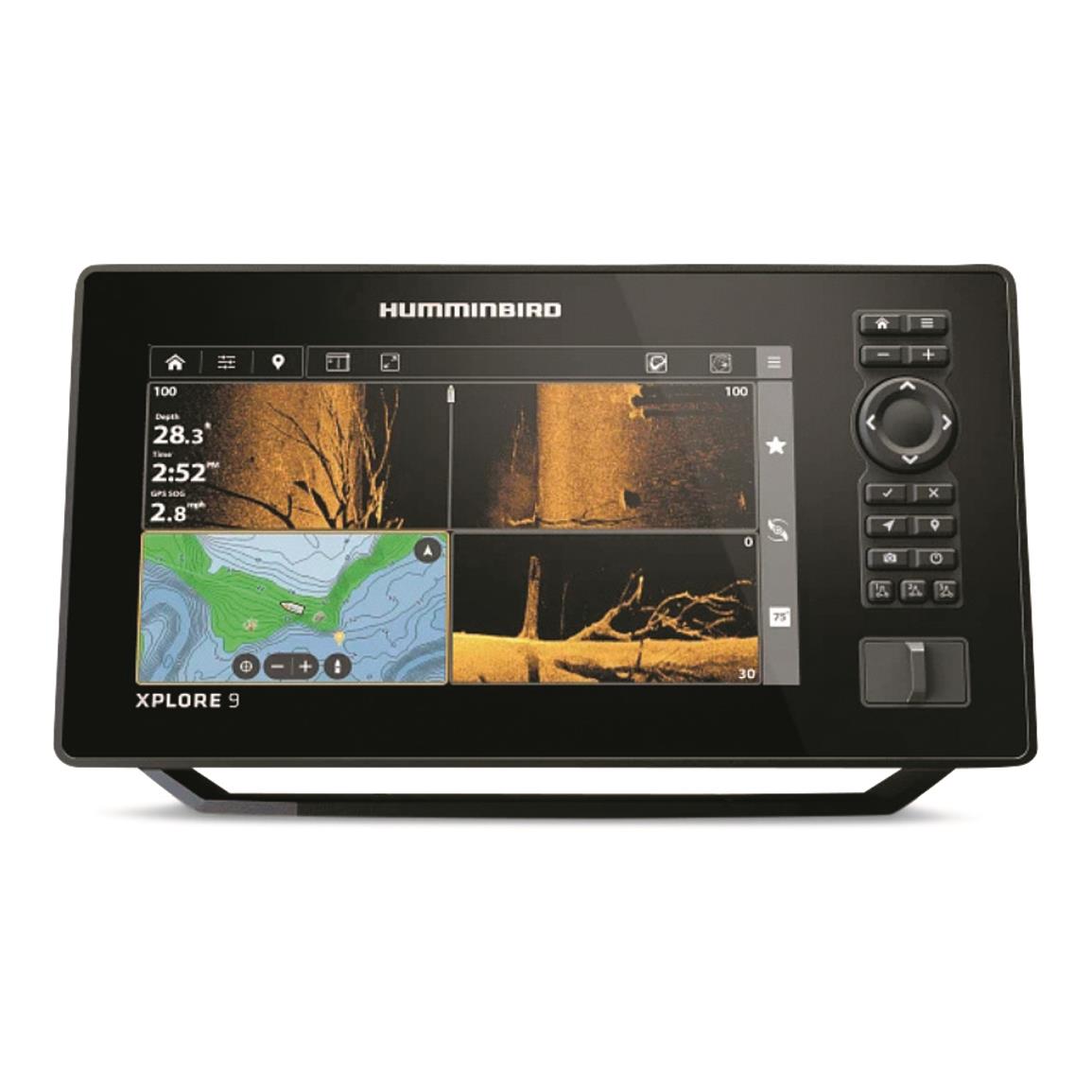 Humminbird Xplore 9 Fish Finder, Control Head Only