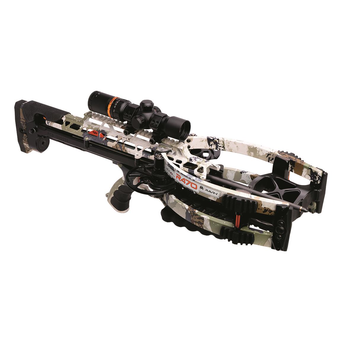 Ravin R470 Crossbow, Kings XK7 Camo