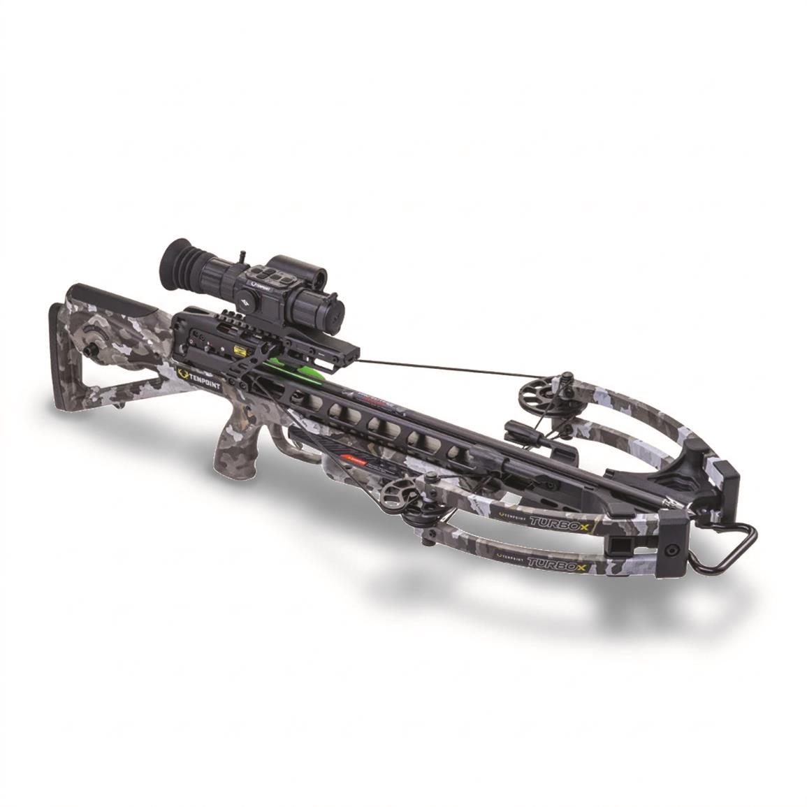 TenPoint Turbo X Crossbow with Vision HD Scope, Vektra Camo