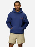 Marmot For Life Hoodie (Fall 2025) Shirt in Twilight Blue | Cotton