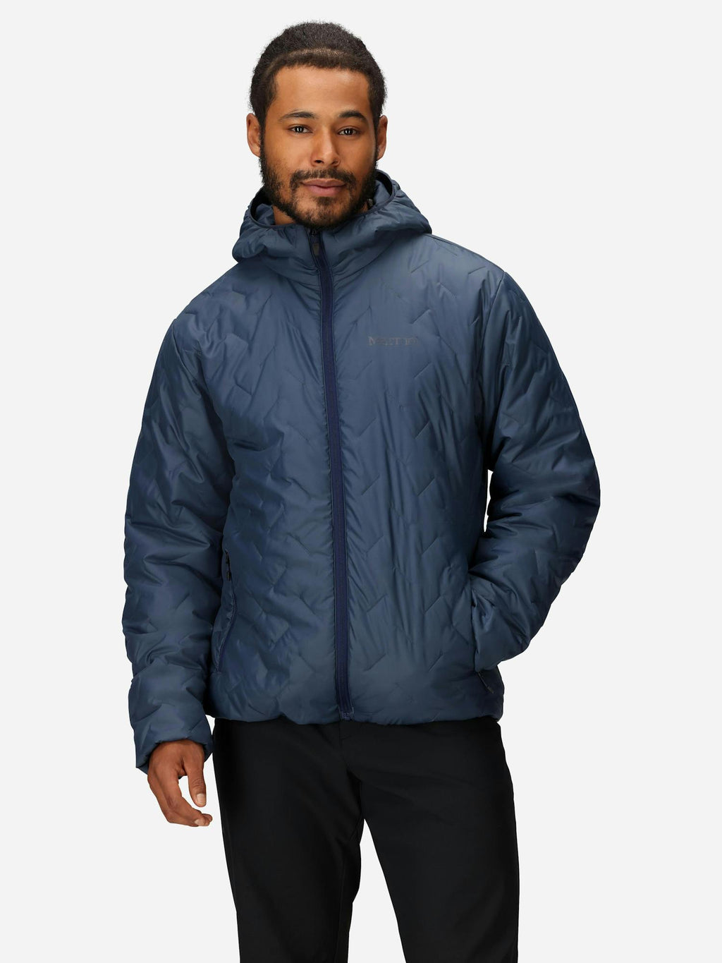 Marmot Men’s MonoQuilt PrimaLoft® Insulated Hoody in Thunderhead