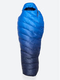 Marmot Wraptor Down 15° Short Sleeping Bag in Clear Blue/Arctic Navy