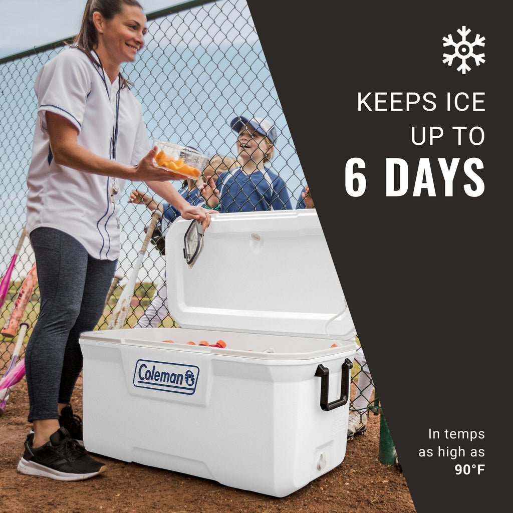 Coleman Classic Series 120-Quart Marine Hard Cooler | Rock