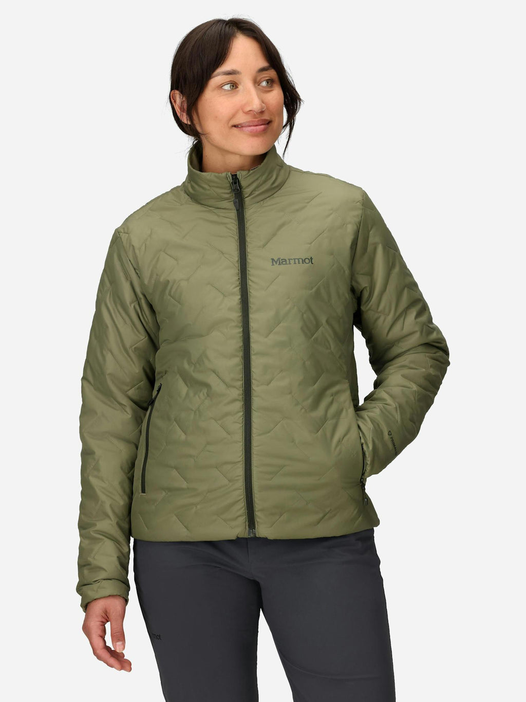 Marmot Women’s MonoQuilt PrimaLoft® Insulated Jacket in Olive Grove