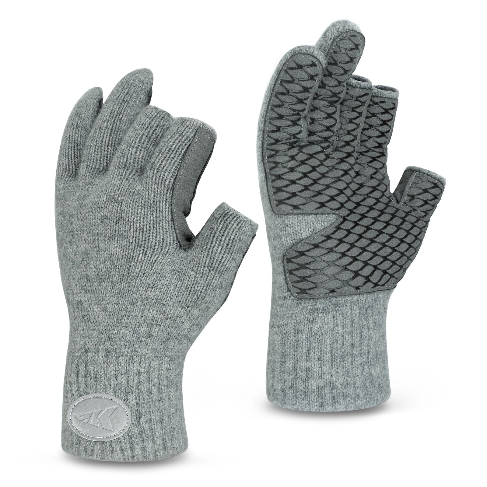 KastKing Bully Wooly Fingerless Wool Fishing Gloves