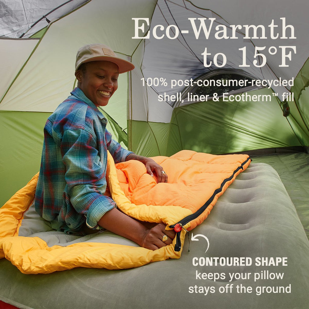 Coleman Arch Bay™ 15°F Big & Tall Sleeping Bag | Daffodil
